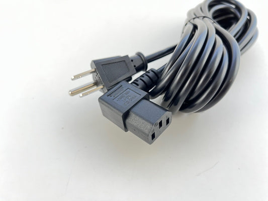 [UL Listed] OMNIHIL Extra Long 15FT L-Shaped C13 Power Cord Compatible with Sony PlayStation 3 (PS3) CECHH01