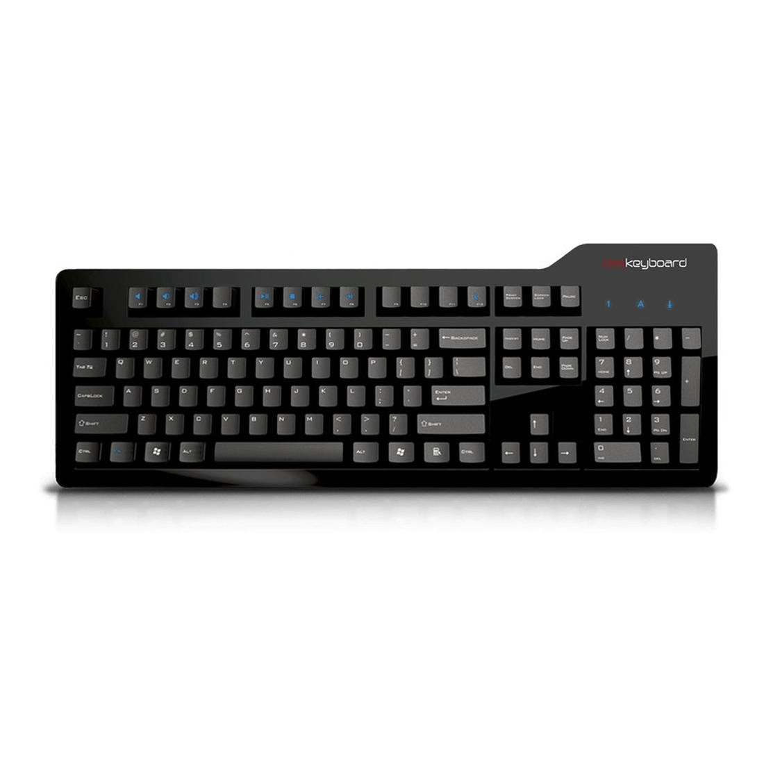 Das Keyboard Model S Professional Wired Mechanical Keyboard  Cherry MX Brown Mechanical Switches  2-Port USB Hub  Laser Etched Keycaps (104 Keys  Black)