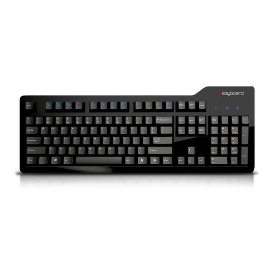 Das Keyboard Model S Professional Wired Mechanical Keyboard  Cherry MX Brown Mechanical Switches  2-Port USB Hub  Laser Etched Keycaps (104 Keys  Black)