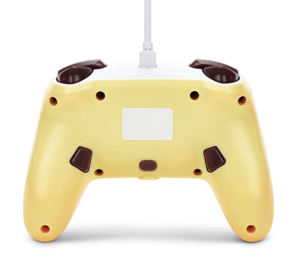 PowerA Enhanced Wired Controller for Nintendo Switch - Pikachu Blush Model, Colorful Design