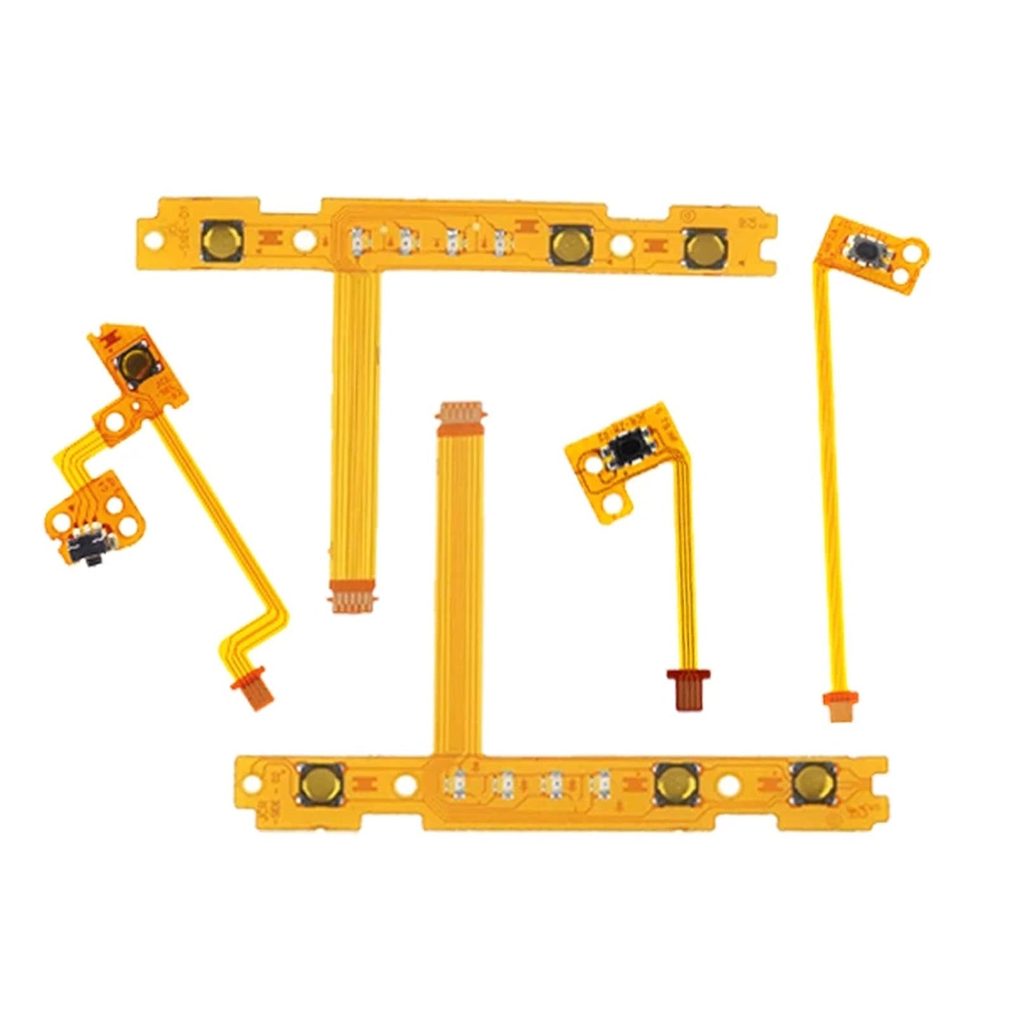 Onyehn 5in1 ZL ZR L SL SR Button Key Ribbon Flex Cable Replacement Part for Nintendo Switch NS Joy Con Controller
