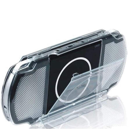 OSTENT Clear Crystal Hard Cover Case for Sony PSP 2000/3000 - Travel Protector Shell