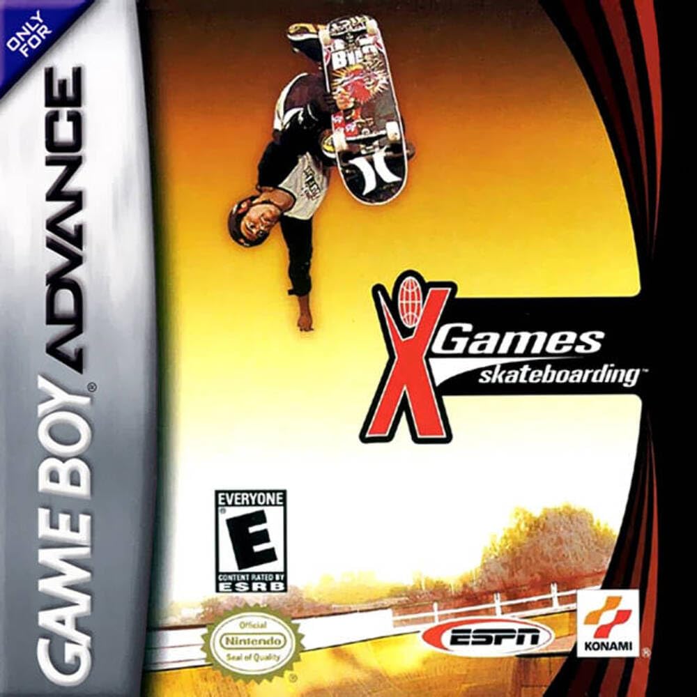 Konami ESPN X Games Skateboarding Game for GBA - Ultimate Skateboarding Experience