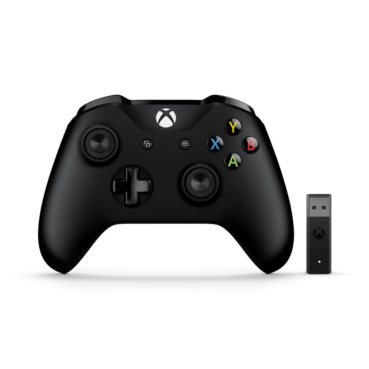 Xbox Wireless Controller with Wireless Adapter for Windows 10 - Carbon Black, Model 4N7-00007