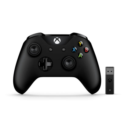 Xbox Wireless Controller with Wireless Adapter for Windows 10 - Carbon Black, Model 4N7-00007