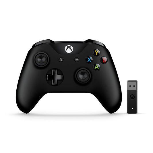 Xbox Wireless Controller with Wireless Adapter for Windows 10 - Carbon Black, Model 4N7-00007
