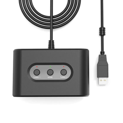 May Flash N64 Controller Adapter for Switch/OLED & PC - Black, Model: MF103