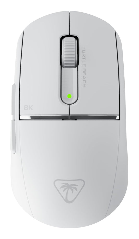 Turtle Beach Burst II Pro Wireless Esports Gaming Mouse  8000 Polling  57g Ultra Lightweight  150-Hr Rechargeable Battery  Optical Switches  30000 DPI Optical Sensor  8 Inputs  Bluetooth - White