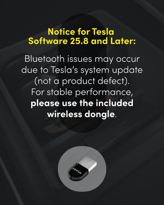 Jowua Multi-Device Wireless Controller for Tesla 2025 Model Y/3/S/X - Black, Compatible with Switch, Special Programmed, Wireless Charging