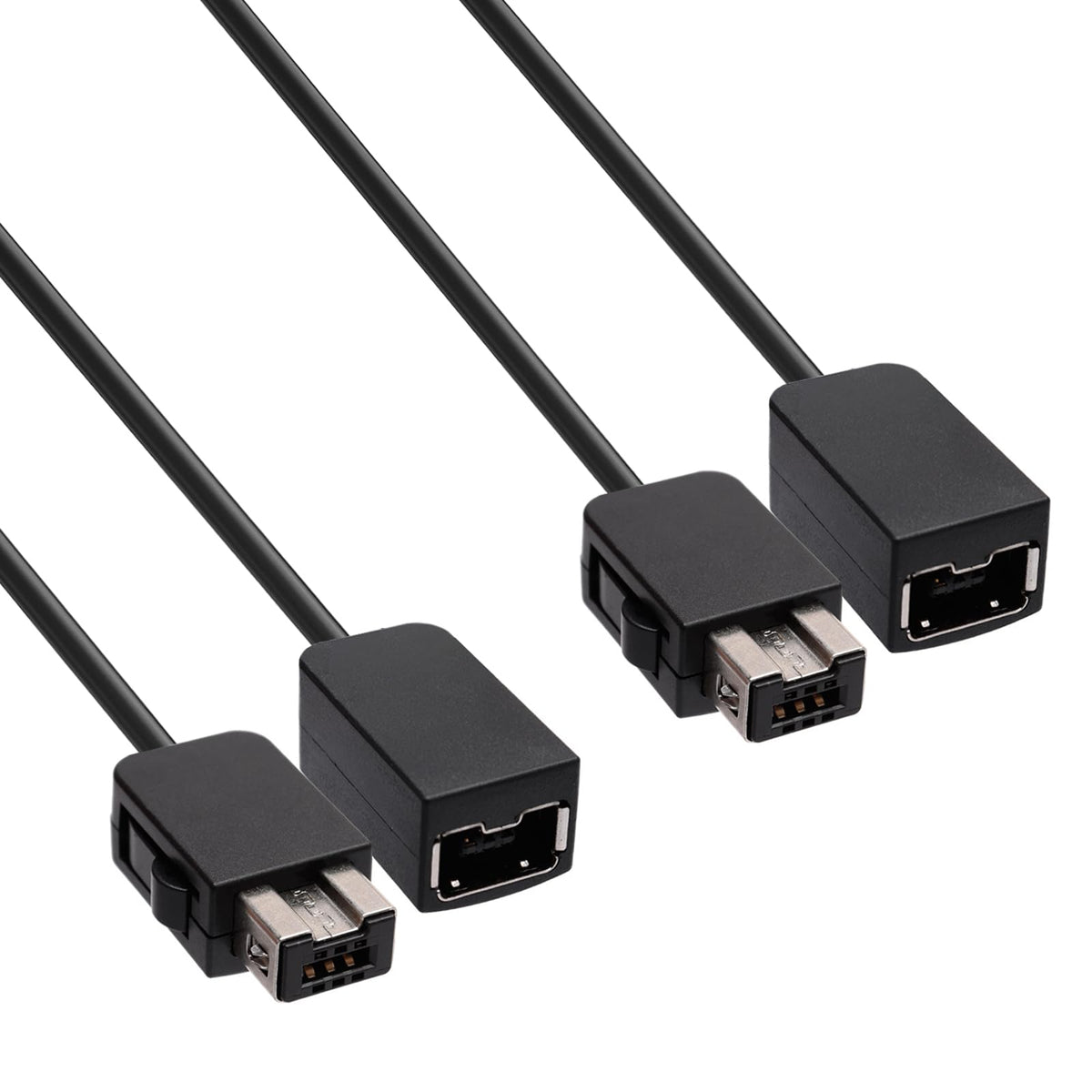 RO?KO Extension Cable for Nintendo NES Classic/Mini Edition Controller and Wii Nunchuck and Wii Classic Controller Extension Cords Extender (10ft/3m-2Pack)