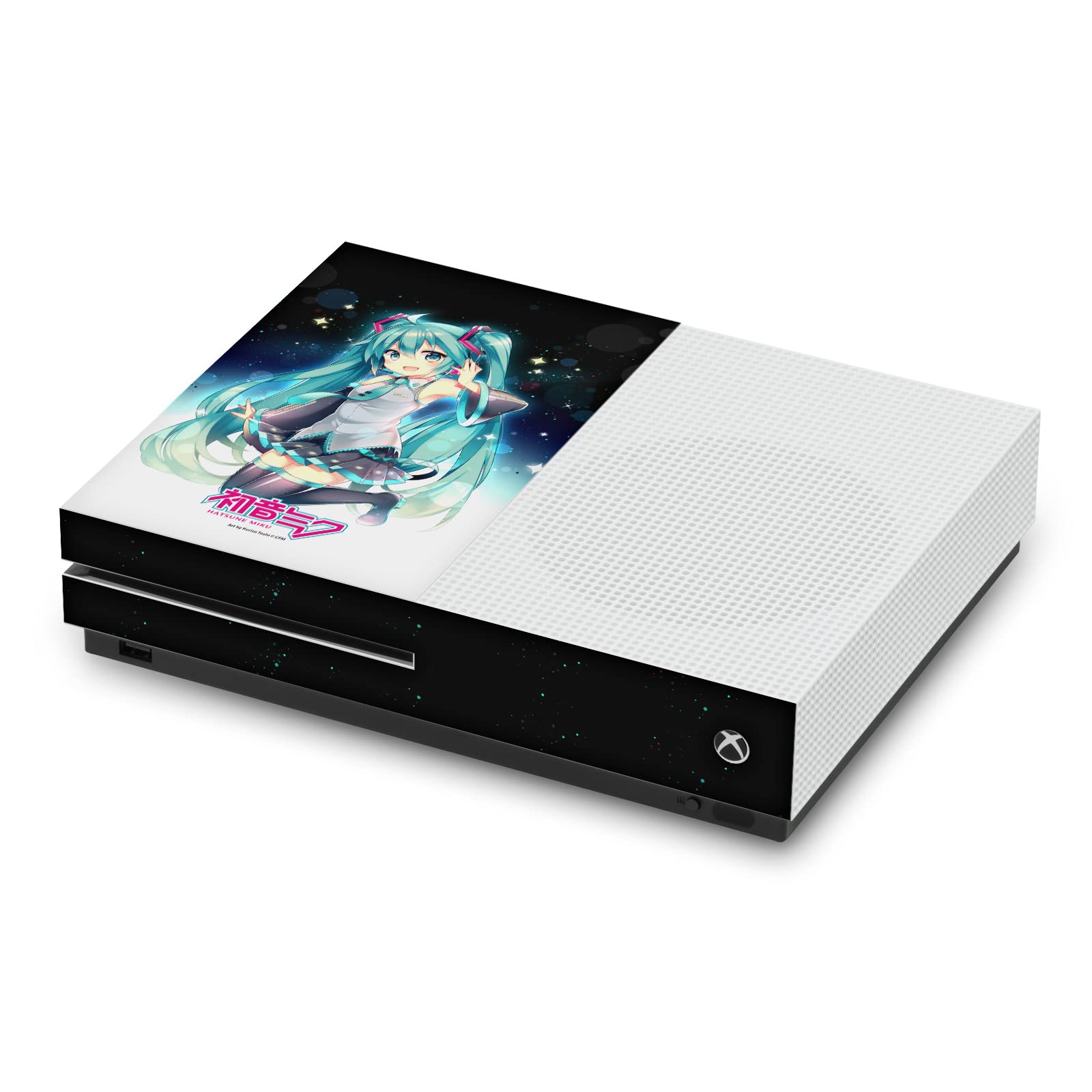 Head Case Designs Officially Licensed Hatsune Miku Night Sky Graphics Vinyl Sticker Gaming Skin Decal Cover Compatible With Xbox One S Console