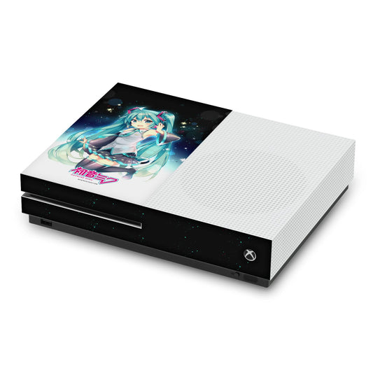 Head Case Designs Officially Licensed Hatsune Miku Night Sky Graphics Vinyl Sticker Gaming Skin Decal Cover Compatible With Xbox One S Console