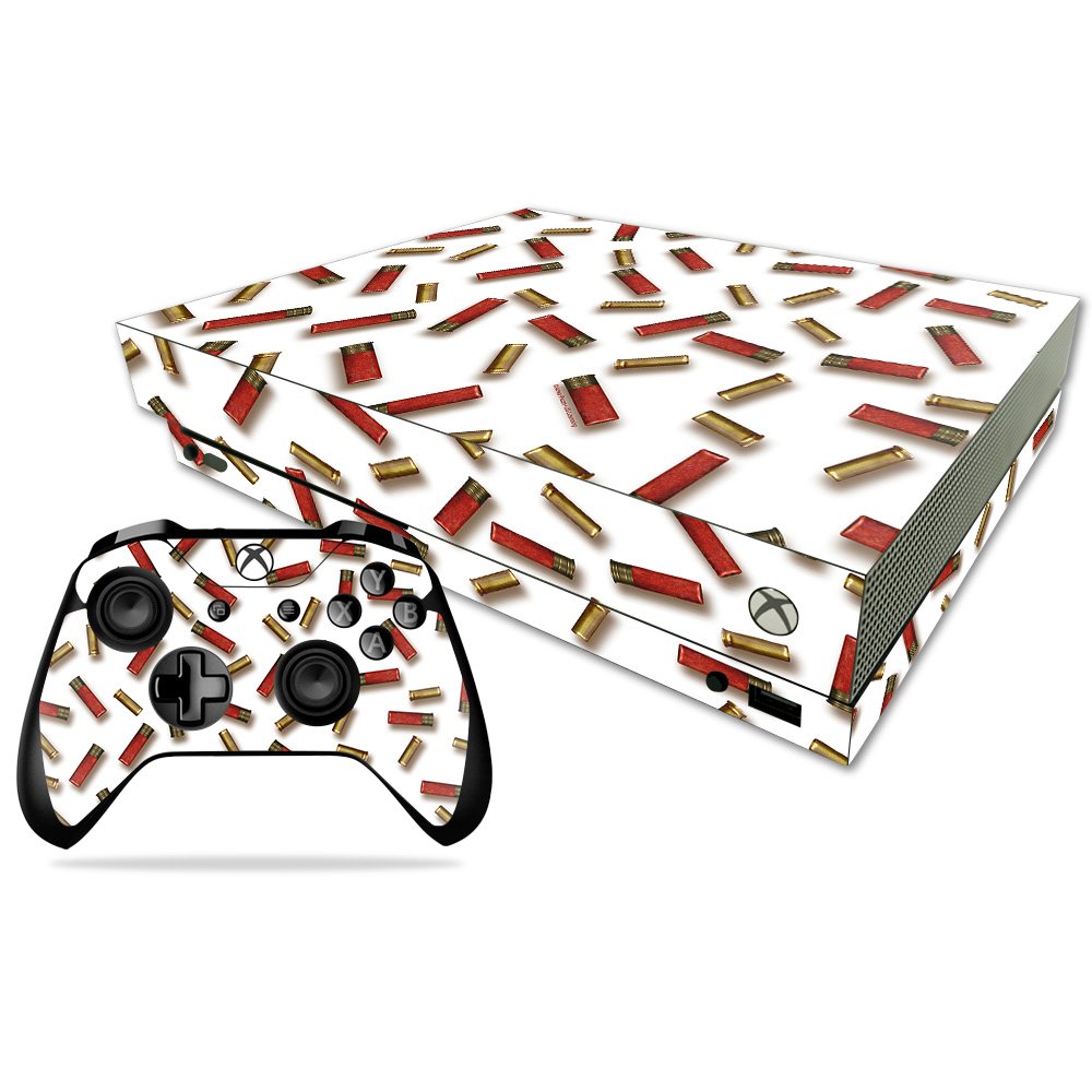 MIGHTY SKINS Xbox One X Skin - Durable Vinyl Decal Wrap, Easy Apply/Remove, Shell Blanket Design, Model MIXBONXCMB-Shell Blanket