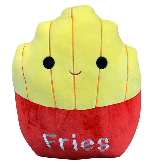 Squishmallow Food Squad Floyd Fries Plush Toy - 5 Inch Soft Yellow Animal