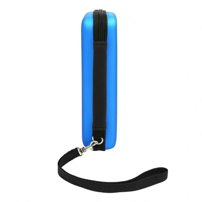 ADVcer 2DS Case - EVA Waterproof Hard Shield, Double Zipper, Blue, Model ADV_2DS_Case_BU