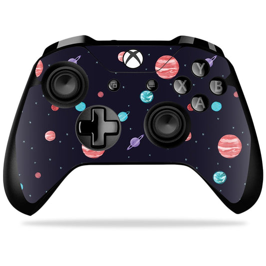 MIGHTY SKINS Xbox One X Controller Skin - Bright Night Sky, Durable Vinyl Wrap, Easy to Apply & Remove, Model MIXBONXCO-Bright Night Sky