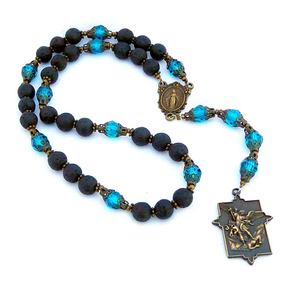 PAX Saint Michael Chaplet with Instructions  for Protection and Blessing
