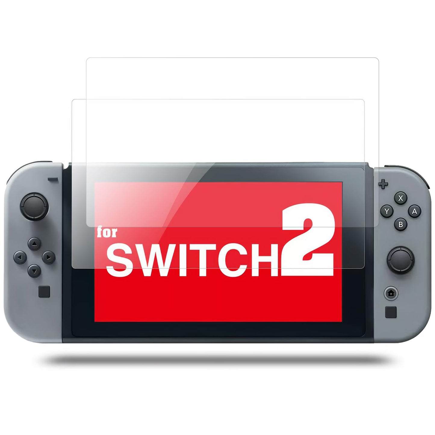 Miimall [2-Pack] Screen Protector Tempered Glass for Nintendo Switch 2 8  Case Friendly Full Screen Transparent HD Clear Anti-Scratch Anti-Fingerprints Screen Protector for New Switch 2 Accessories