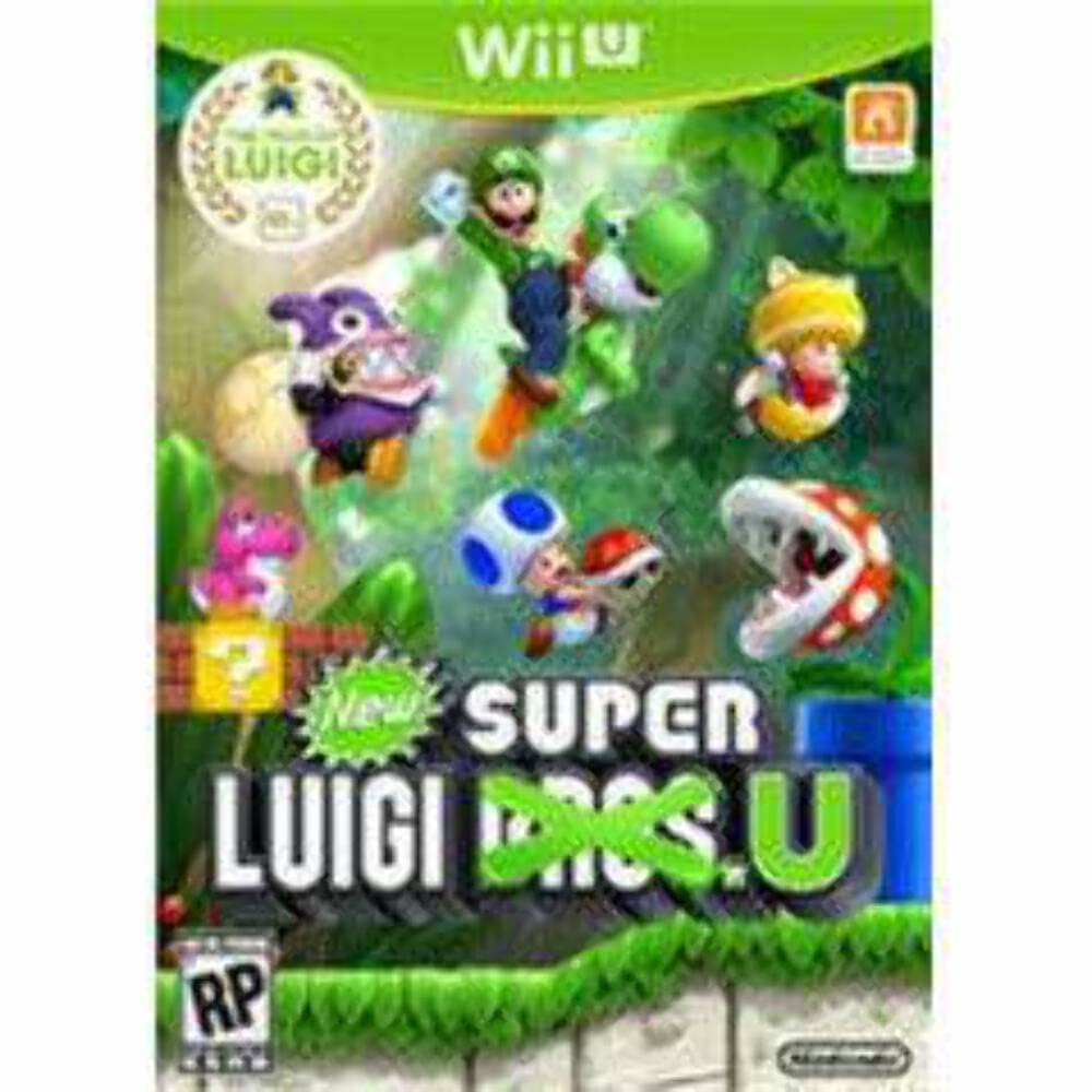 Nintendo New Super Luigi Video Game - WUPPARSE Model, Exciting Gameplay