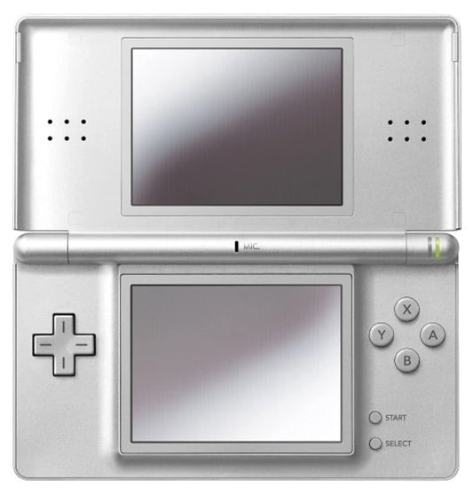 Nintendo DS Lite Portable Console - Gloss Silver, Model 13306461, Brand New