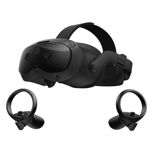 HTC Vive Focus Vision - Mixed Reality and PC VR Headset + Controllers