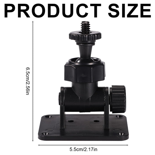 Lyreh 4pcs Wall Mount Bracket for HTC Vive/Valve Index - Self-Adhesive Mini Stand, Black, Model X21024