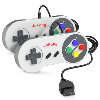 JoFong Retro Classic Controller, Suitable for AV 620, HD 621 HD 821 Classic Game Consoles Plug-and-Play Wired Video Gamepad-9 Pi