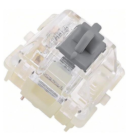 Cherry MX Speed Silver RGB Switches - Ultra-Fast Linear Actuation  for Competitive Gaming and Rapid Typing Plate Mounted - Pack 10