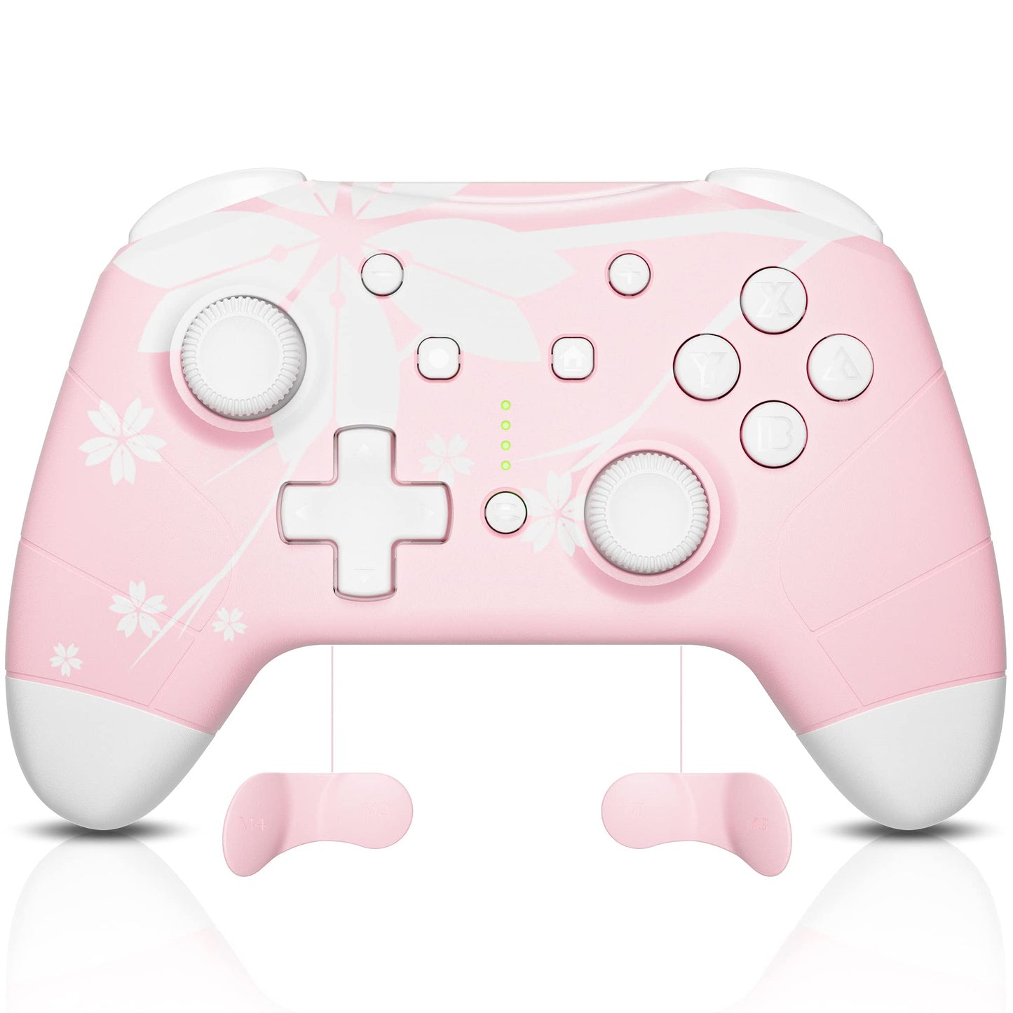 Mytrix Wireless Controller for Windows PC iOS Android Steam Deck  Bluetooth Controller with Programmable Buttons  Turbo & Vibration - Pink