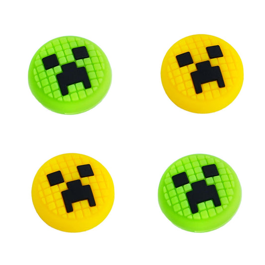 TIKOdirect Cute Thumb Grip Caps for Switch Joy-con/OLED/Switch Lite  Kawaii Joystick Cap Grip 4PCS Soft Silicone Protective Button Cover  Green