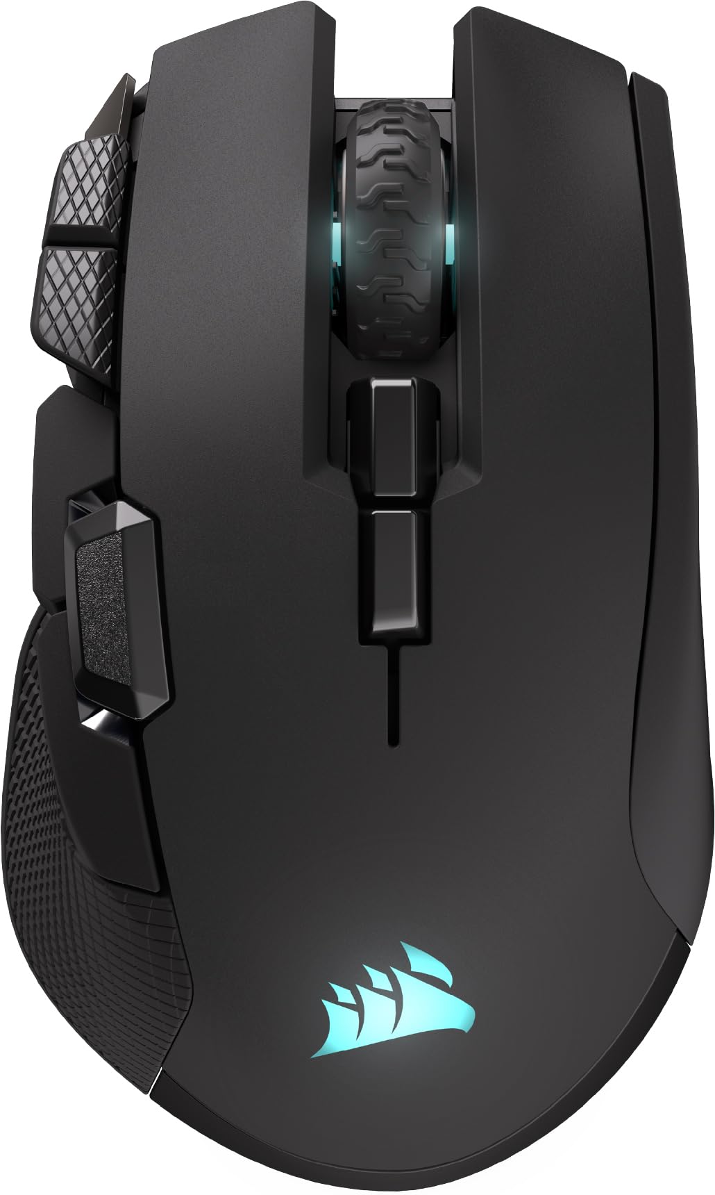 Corsair IRONCLAW Wireless SE Gaming Mouse - 26 000 DPI  Ergonomic Design for Larger Hands  10 Programmable Buttons  for MOBA  FPS  MMO - Black