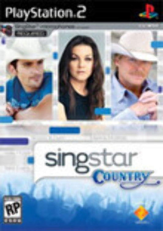 PlayStation SingStar Country Stand Alone Game - Model 97651 for PlayStation 2