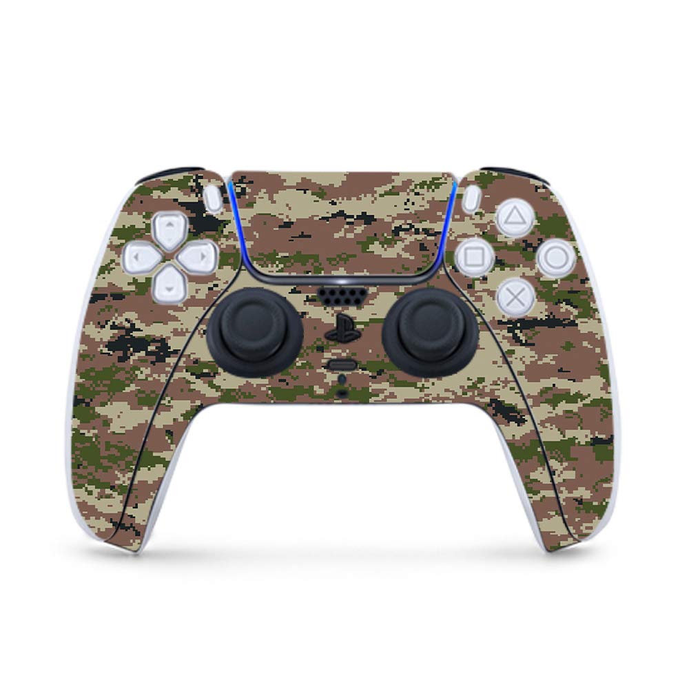 MightySkins Gaming Skin for PS5 / PlayStation 5 Controller - Urban Camo | Protective Viny wrap | Easy to Apply and Change Style | Made in The USA