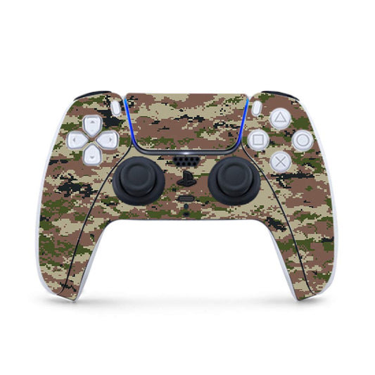 MightySkins Gaming Skin for PS5 / PlayStation 5 Controller - Urban Camo | Protective Viny wrap | Easy to Apply and Change Style | Made in The USA