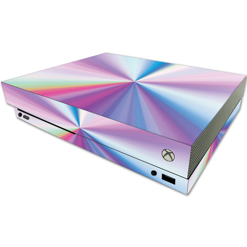 MIGHTY SKINS Vinyl Decal Skin for Microsoft One X - Rainbow Zoom, Durable & Easy to Apply, Model MIXBONX-Rainbow Zoom