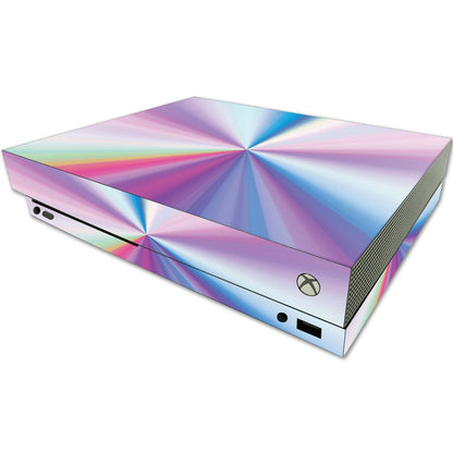 MIGHTY SKINS Vinyl Decal Skin for Microsoft One X - Rainbow Zoom, Durable & Easy to Apply, Model MIXBONX-Rainbow Zoom