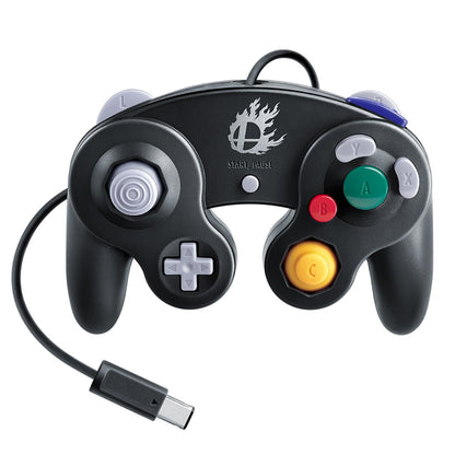 Nintendo Super Smash Bros. GameCube Controller - Black, Model DOL-A-CKB(JPN)