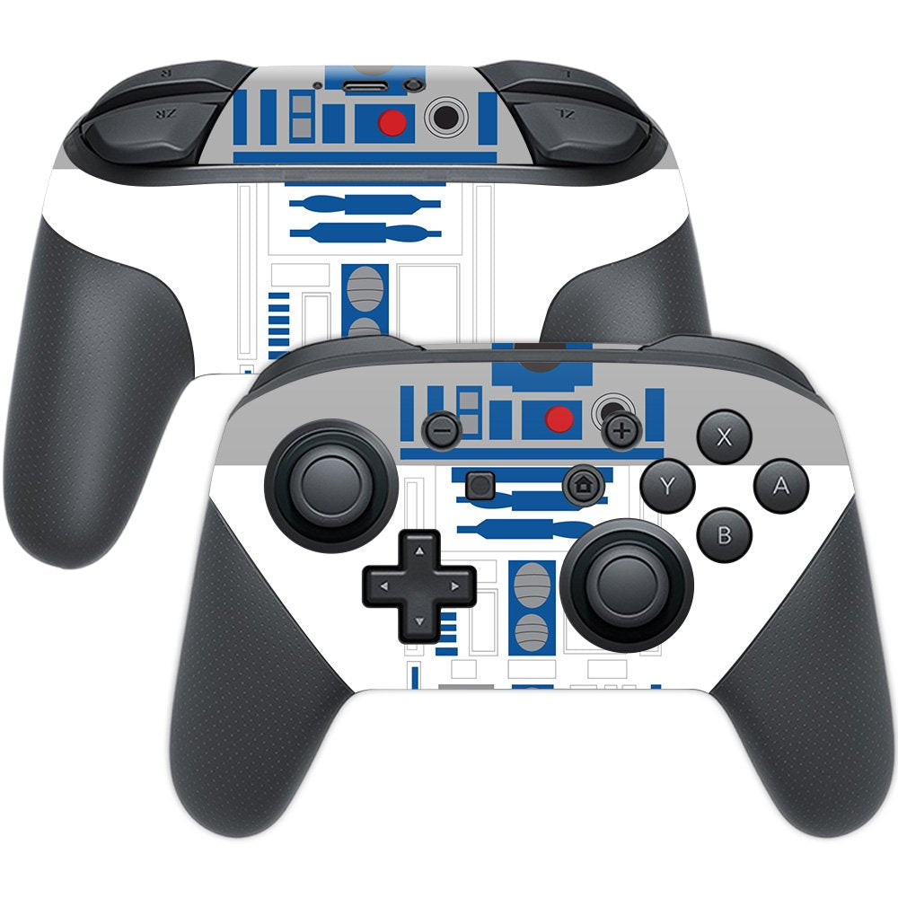 MIGHTY SKINS Nintendo Switch Pro Controller Skin - Cyber Bot, Durable Vinyl Decal, 10 x 5 inches, Easy to Apply & Remove