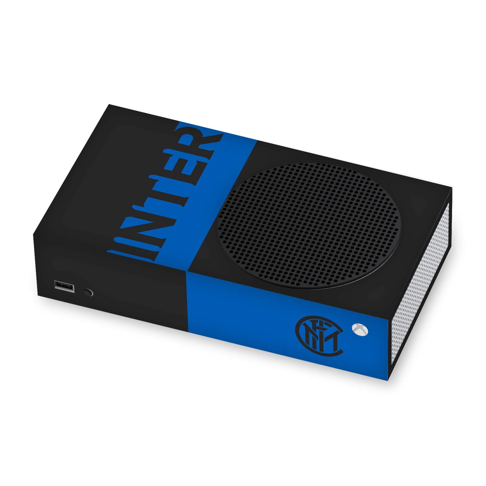 Head Case Designs Officially Licensed Inter Milan Blue and Black Full Logo Vinyl Sticker Gaming Skin Decal Cover Compatible With Xbox Series S Console