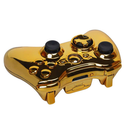 OSTENT Xbox 360 Wireless Controller Shell Case - Gold, Model 063012