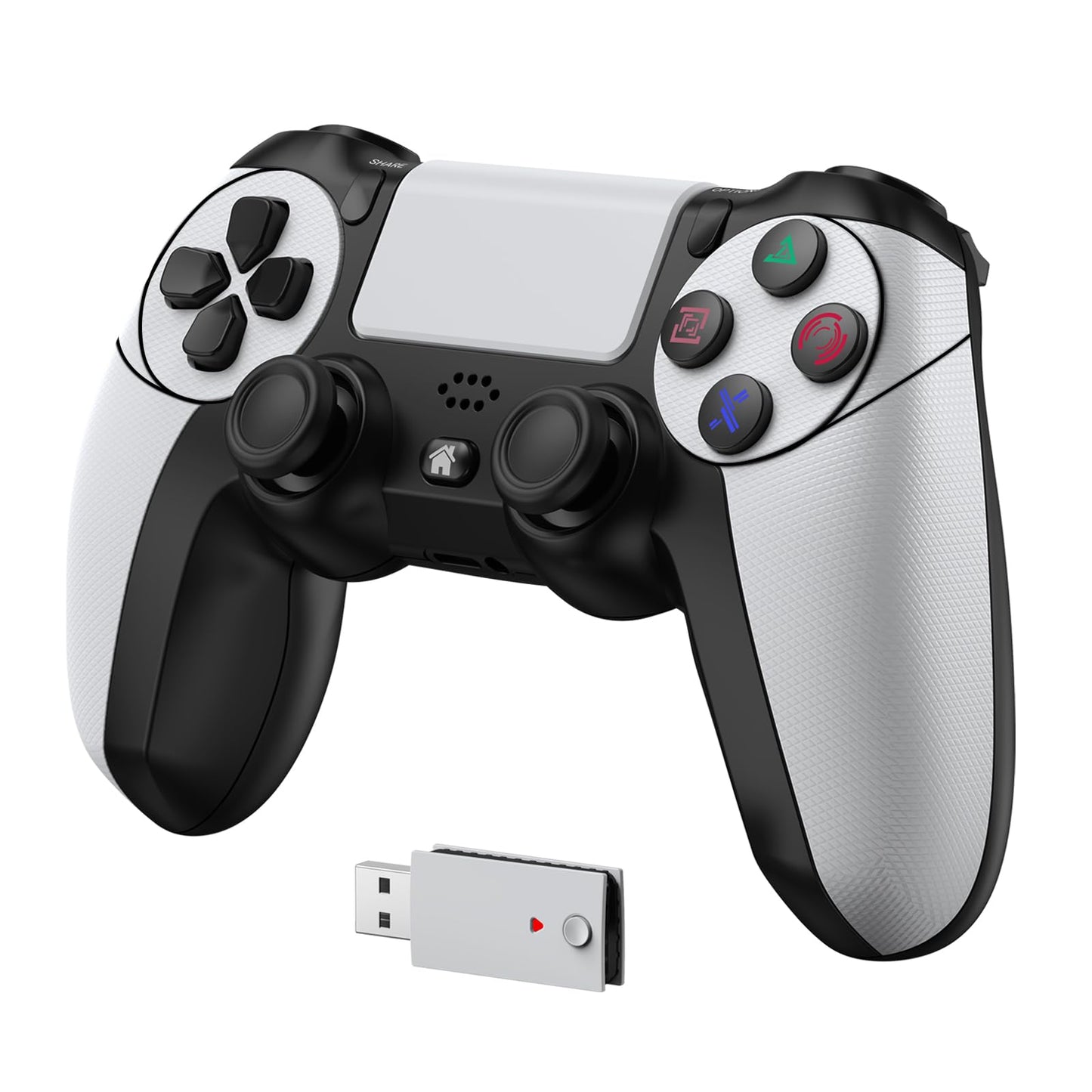 IWGAME Controller for PlayStation-5  Compatible with PS-5/PS-5 Pro/PS-4/ PC  Wireless Controllers Supports Adjustable Turbo  Remap  Hall Effect  Gaming Controller for PS-5 Games (2.4G Adapter Required)