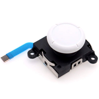 Deal4GO Replacement Analog Joystick ThumbStick for Nintendo Switch Joy-con Controller - White - Model JC-Stick-W