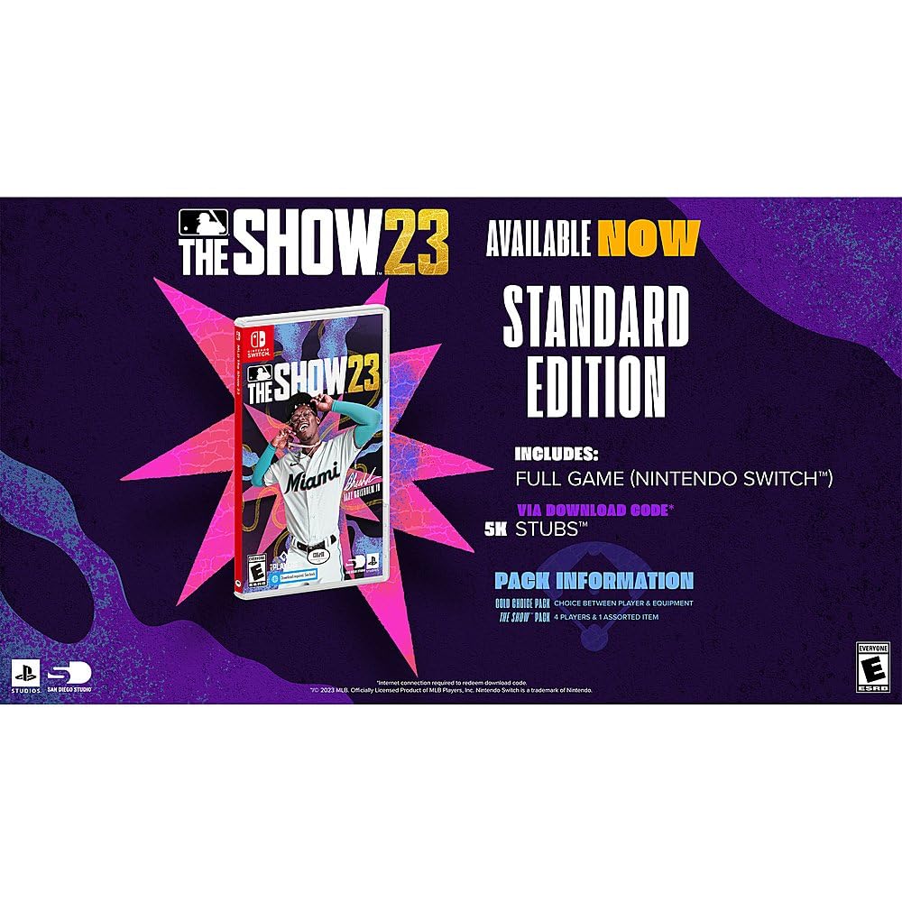 YOOZENA MLB The Show 23 for Nintendo Switch - Ultimate Baseball Gaming Experience