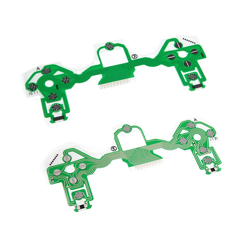 Acxico 2Pcs JDS 001/011 PCB Circuit Board Ribbon Film Pad for PS4 Controller