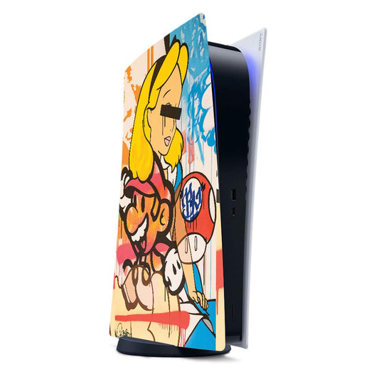 MightySkins Gaming Skin for PS5 / Playstation 5 Digital Edition - I Cant See | Protective Viny wrap | Easy to Apply and Change Style | Made in The USA