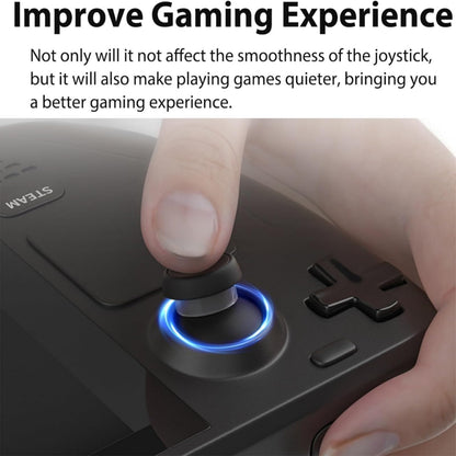 TGDPLUE Thumb Grip Caps for Lenovo Legion Go/Rog Ally X/PS5 Portal - Black Joystick Protectors