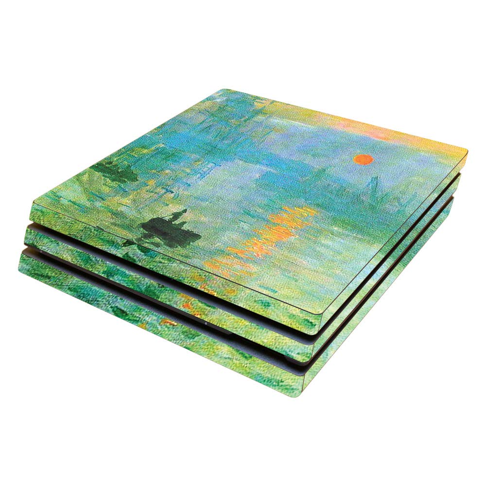 MIGHTY SKINS PS4 Pro Skin - Durable Vinyl Decal Wrap, Easy to Apply/Remove, Impression Sunrise