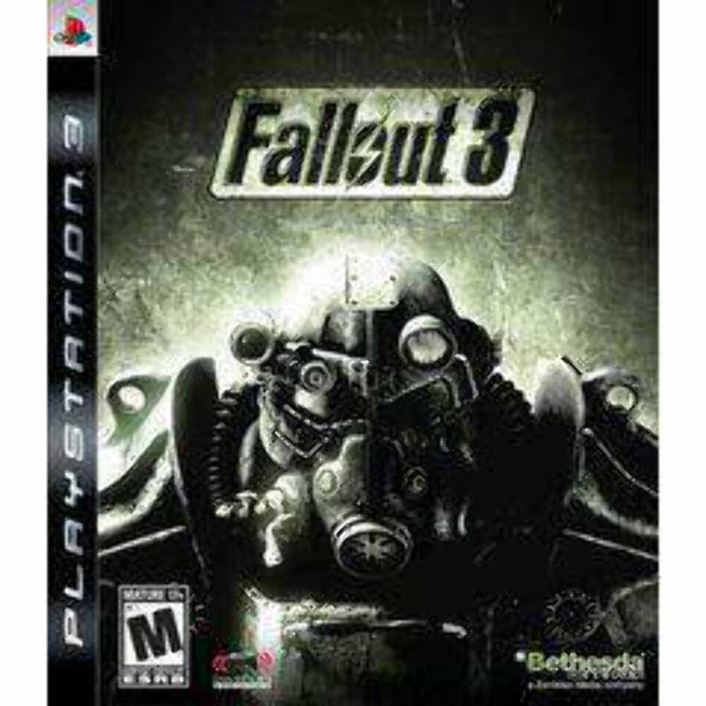 Bethesda Fallout 3 - Playstation 3 Game, Model 126701, Action RPG, Open World Adventure
