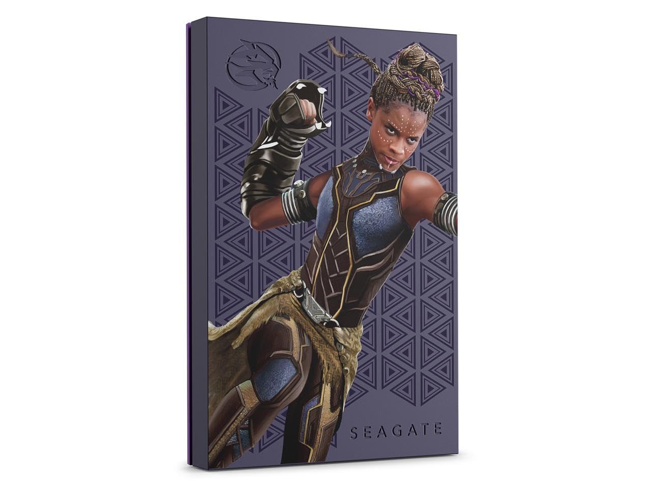 Seagate FireCuda 2TB External HDD - USB 3.2, Customizable RGB LED, Shuri Color, Compatible with PC, Mac, PlayStation, Xbox