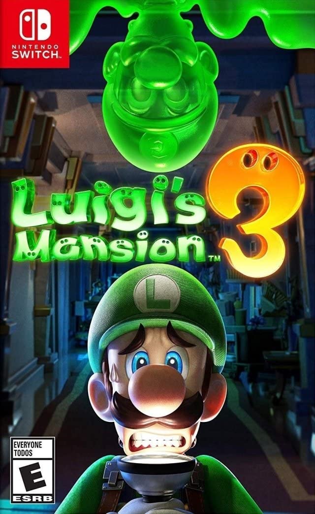 Nintendo Luigis Mansion 3 - US Version, Model HACPAG3JA, Poltergust Material, Adventure Game